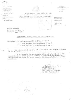 ADE Critique of RMC No2 dated 28 Apr 1972